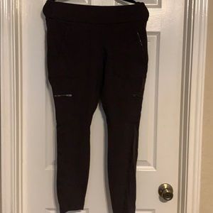 Charcoal gray Athleta cargo hiking pants